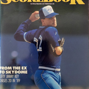 1989 Toronto Blue Jays program