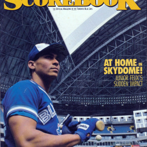1989 Toronto Blue Jays program