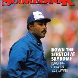 1989 Toronto Blue Jays program