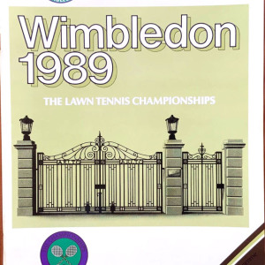 1989 Wimbledon Championships program (day 13)