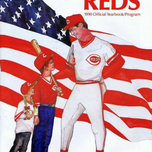 1990 Cincinnati Reds program
