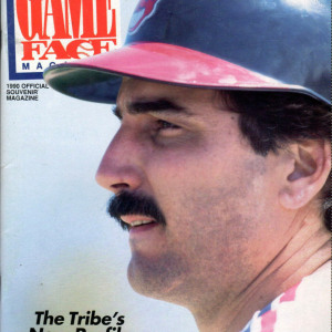 1990 Cleveland Indians program