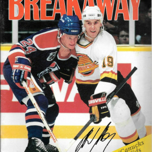 1991-92 Vancouver Canucks program