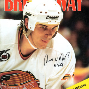 1991-92 Vancouver Canucks program