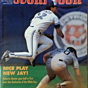 1991 Toronto Blue Jays program