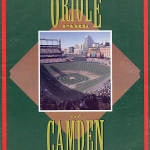 1992 Baltimore Orioles program