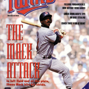 1992 Minnesota Twins program
