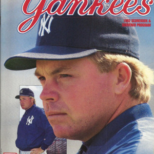 1992 New York Yankees program