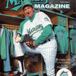 1993 Florida Marlins program