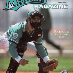 1993 Florida Marlins program