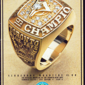 1993 Toronto Blue Jays program