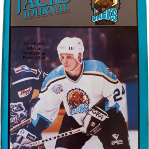 1995-96 Cleveland Lumberjacks program