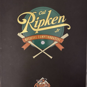 1995 Baltimore Orioles program