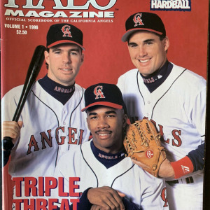 1996 California Angels program