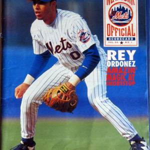 1996 New York Mets program