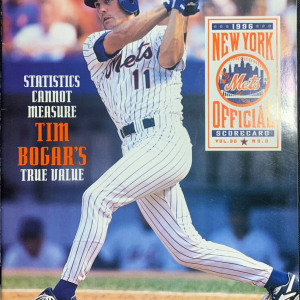 1996 New York Mets program