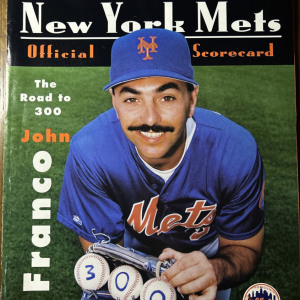 1996 New York Mets program