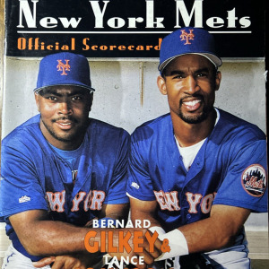 1996 New York Mets program