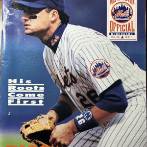 1996 New York Mets program