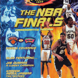 1999 NBA Finals program