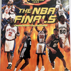 1999 NBA Finals program