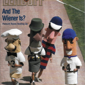 1998 Milwaukee Brewers program