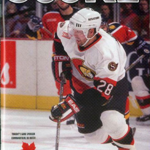 NHL Program: Ottawa Senators (1999-2000)