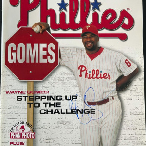 1999 Philadelphia Phillies program
