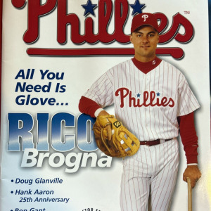 1999 Philadelphia Phillies program