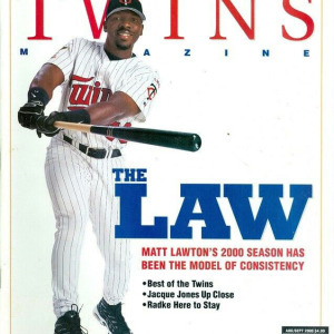 2000 Minnesota Twins program
