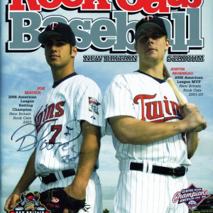 2007 New Britain Rock Cats program