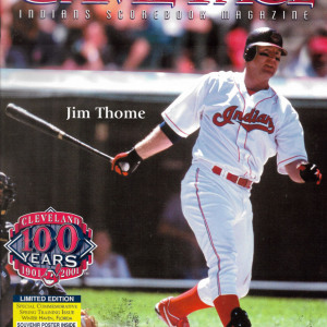 2001 Cleveland Indians spring training program