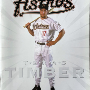 2002 Houston Astros program