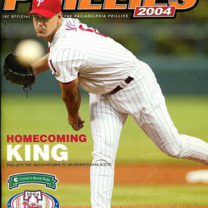 2004 Philadelphia Phillies program