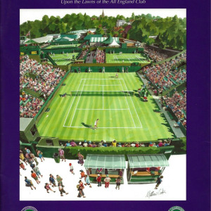 2007 Wimbledon Championships program (day 13)
