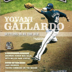 2010 Milwaukee Brewers program