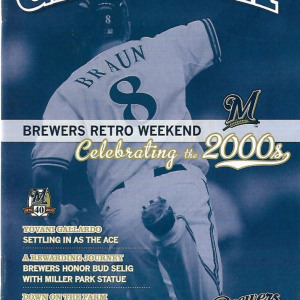2010 Milwaukee Brewers program