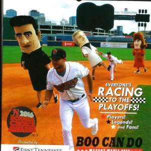 2016 Nashville Sounds program
