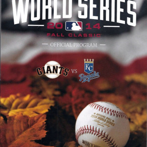 MLB World Series Program: Kansas City Royals vs. San Francisco Giants (2014)
