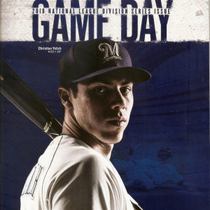 2018 Milwaukee Brewers NLDS program