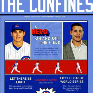 2019 Chicago Cubs program
