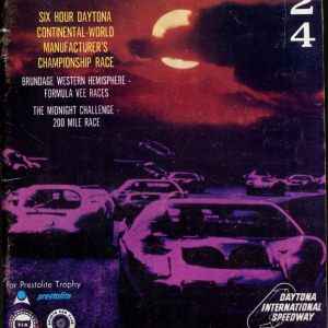 1972 24 Hours of Daytona program