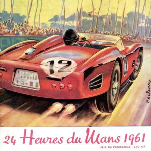 1961 24 Hours of Le Mans program