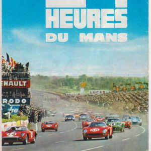1965 24 Hours of Le Mans program