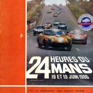 1966 24 Hours of Le Mans program