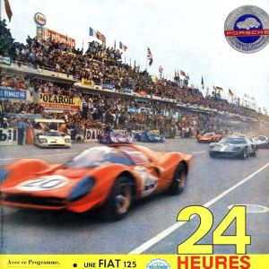 1968 24 Hours of Le Mans program