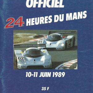 1989 24 Hours of Le Mans program