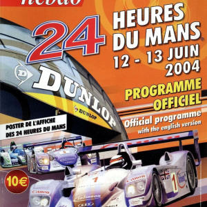 2004 24 Hours of Le Mans program
