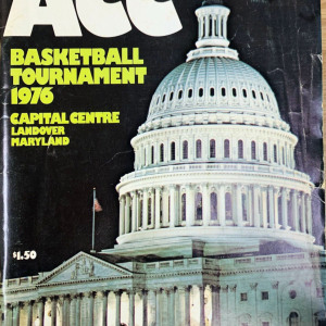 1976 ACC Men's Basketball Tournament program