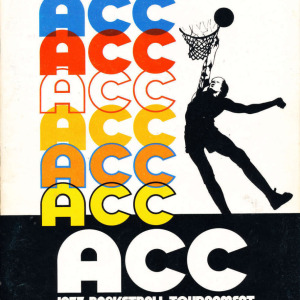 1977 ACC Men's Basketball Tournament program
